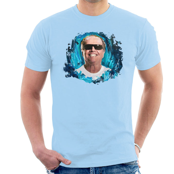 Sidney Maurer Original Portrait Of Jack Nicholson Men's T-Shirt