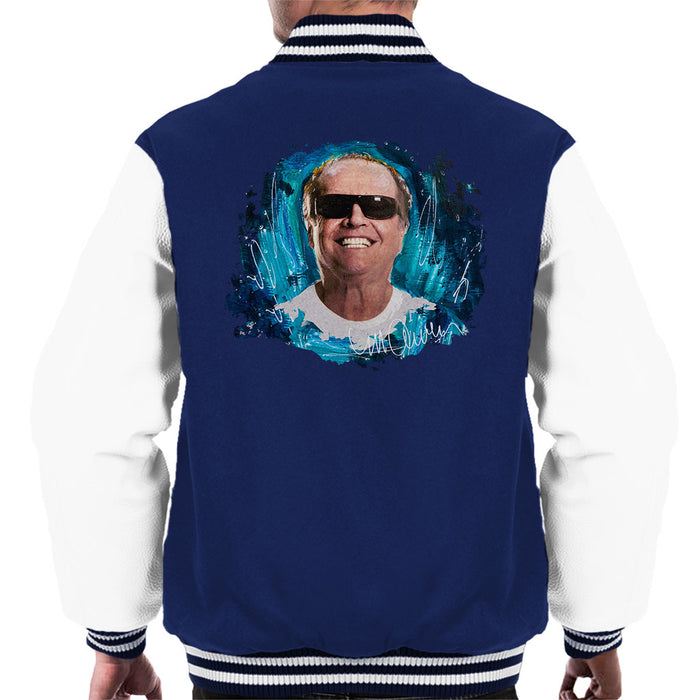 Sidney Maurer Original Portrait Of Jack Nicholson Men's Varsity Jacket