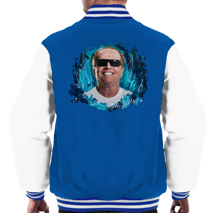 Sidney Maurer Original Portrait Of Jack Nicholson Men's Varsity Jacket
