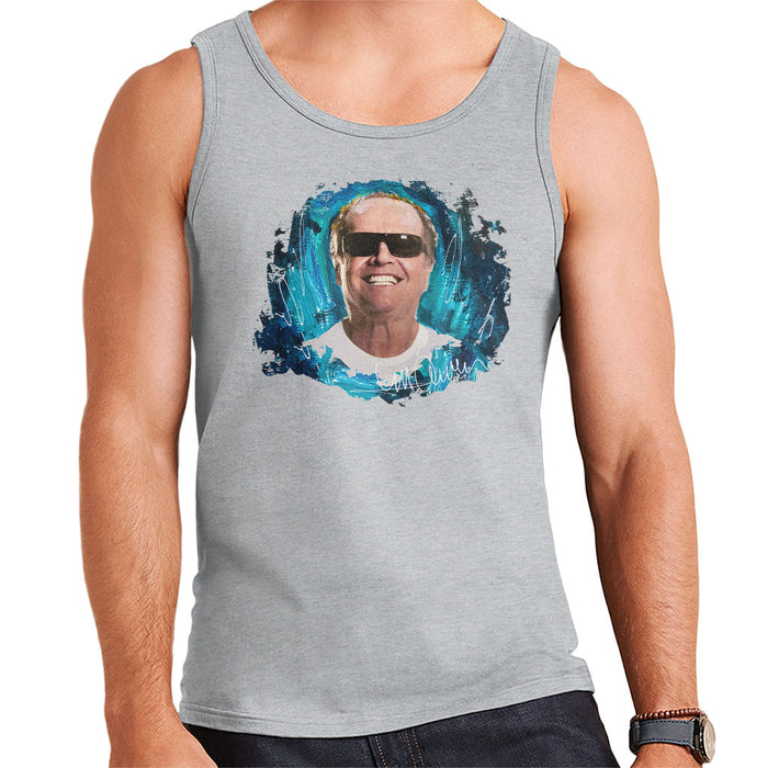 Sidney Maurer Original Portrait Of Jack Nicholson Men's Vest
