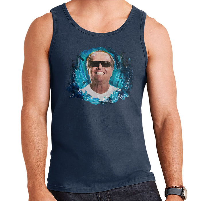 Sidney Maurer Original Portrait Of Jack Nicholson Men's Vest