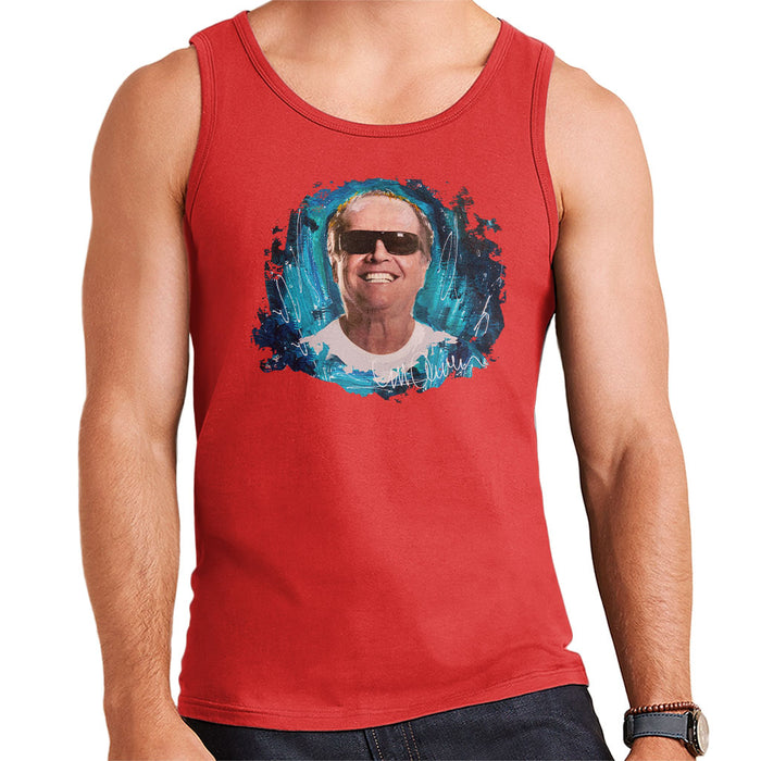 Sidney Maurer Original Portrait Of Jack Nicholson Men's Vest