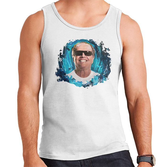 Sidney Maurer Original Portrait Of Jack Nicholson Men's Vest