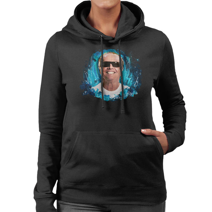 Sidney Maurer Original Portrait Of Jack Nicholson Women's Hooded Sweatshirt