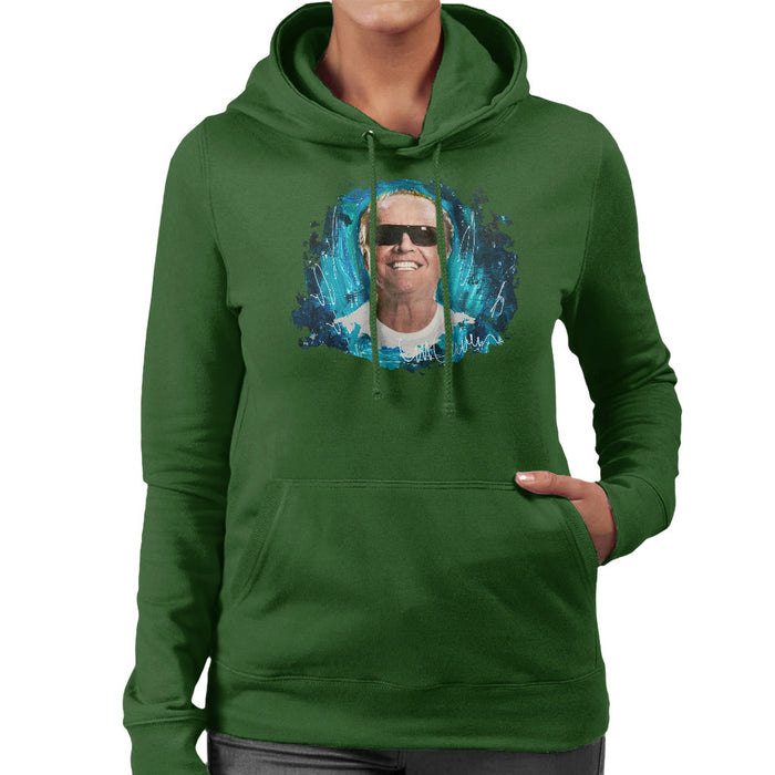 Sidney Maurer Original Portrait Of Jack Nicholson Women's Hooded Sweatshirt