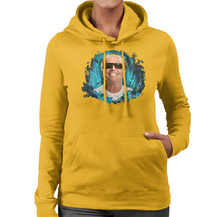 Sidney Maurer Original Portrait Of Jack Nicholson Women's Hooded Sweatshirt