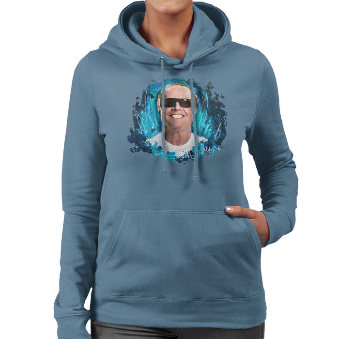 Sidney Maurer Original Portrait Of Jack Nicholson Women's Hooded Sweatshirt