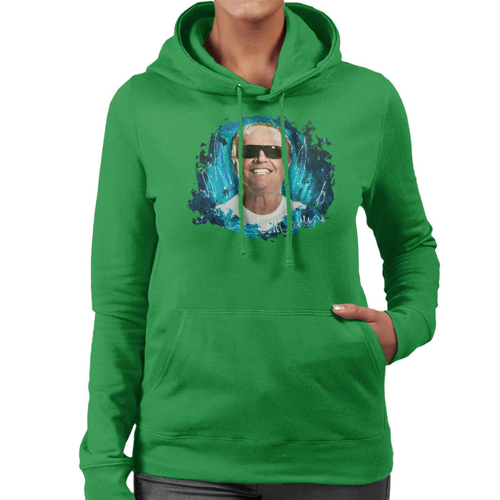 Sidney Maurer Original Portrait Of Jack Nicholson Women's Hooded Sweatshirt