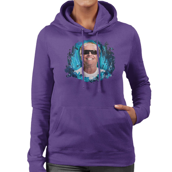 Sidney Maurer Original Portrait Of Jack Nicholson Women's Hooded Sweatshirt