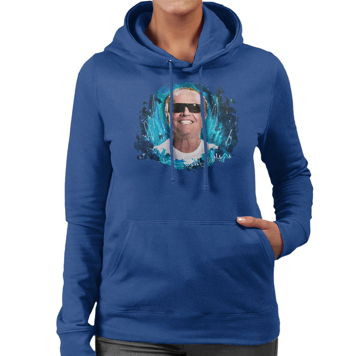 Sidney Maurer Original Portrait Of Jack Nicholson Women's Hooded Sweatshirt