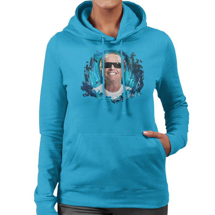 Sidney Maurer Original Portrait Of Jack Nicholson Women's Hooded Sweatshirt
