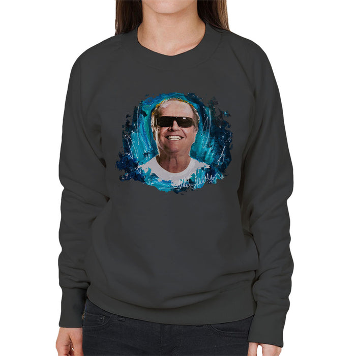 Sidney Maurer Original Portrait Of Jack Nicholson Women's Sweatshirt