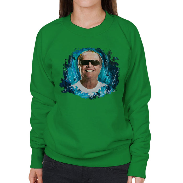 Sidney Maurer Original Portrait Of Jack Nicholson Women's Sweatshirt