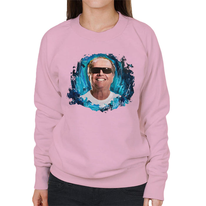 Sidney Maurer Original Portrait Of Jack Nicholson Women's Sweatshirt