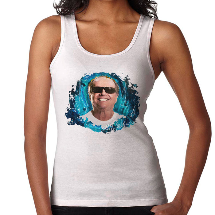 Sidney Maurer Original Portrait Of Jack Nicholson Women's Vest