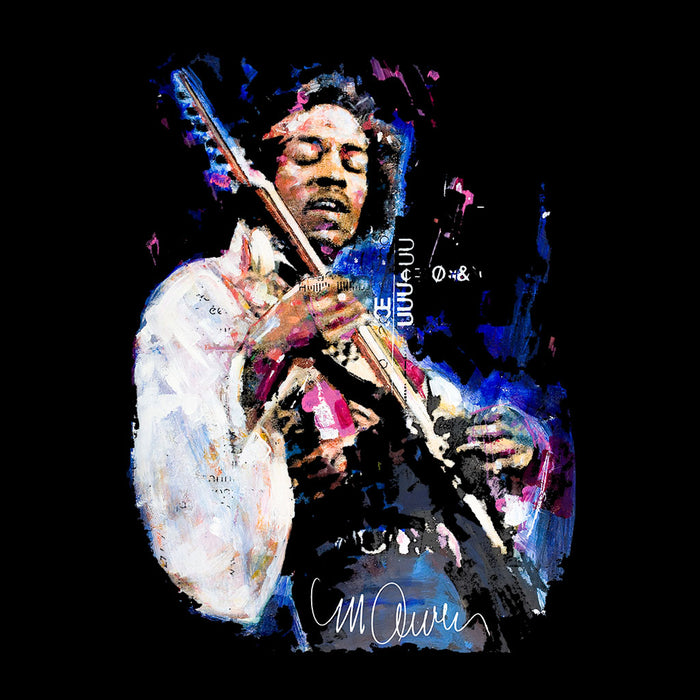 Sidney Maurer Original Portrait Of Jimi Hendrix Women's Sweatshirt