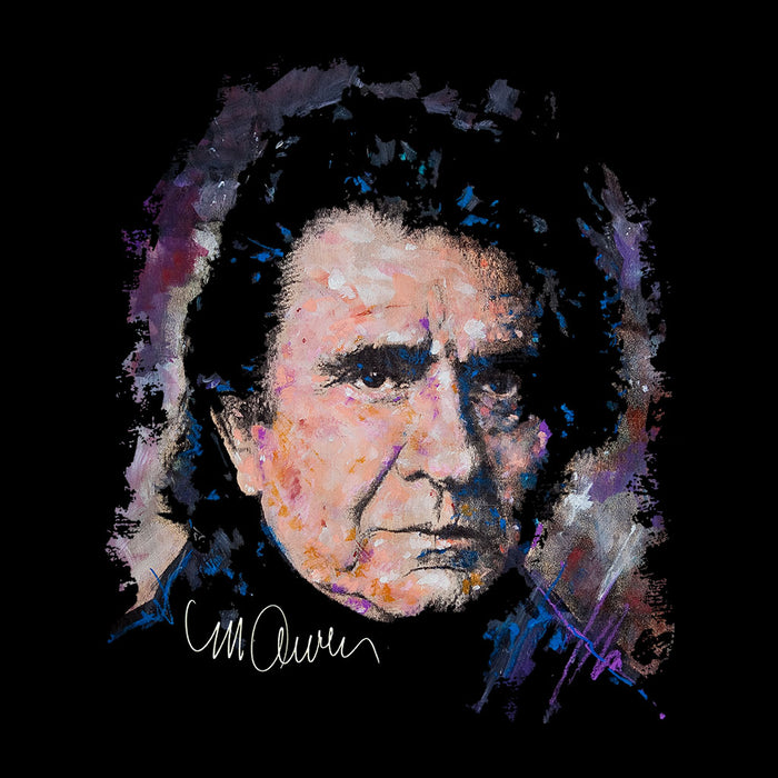 Sidney Maurer Original Portrait Of Johnny Cash Men's Vest