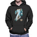 Sidney Maurer Original Portrait Of Lionel Messi Men's Hooded Sweatshirt