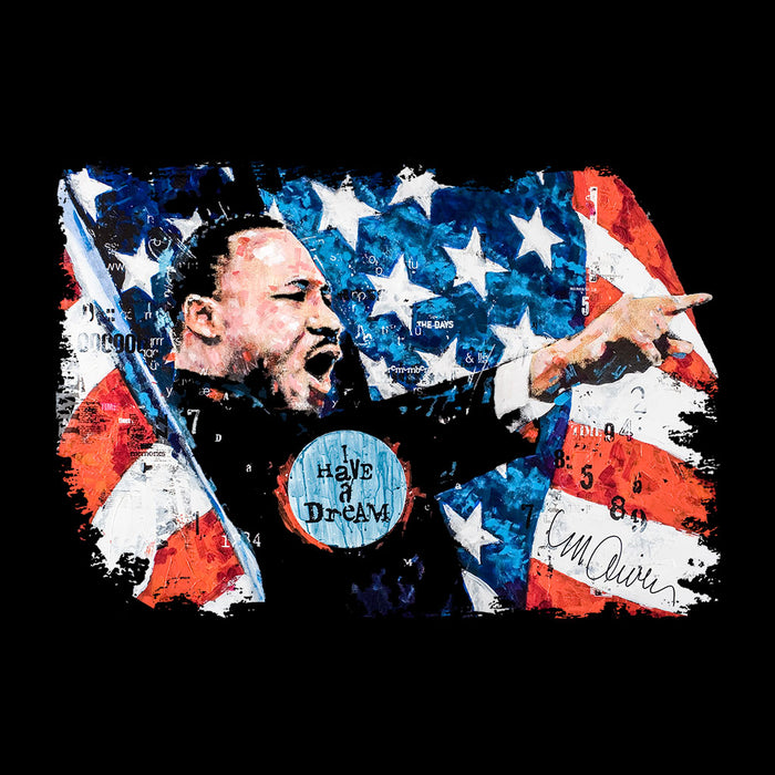 Sidney Maurer Original Portrait Of Martin Luther King Men's Vest