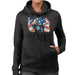 Sidney Maurer Original Portrait Of Martin Luther King Women's Hooded Sweatshirt