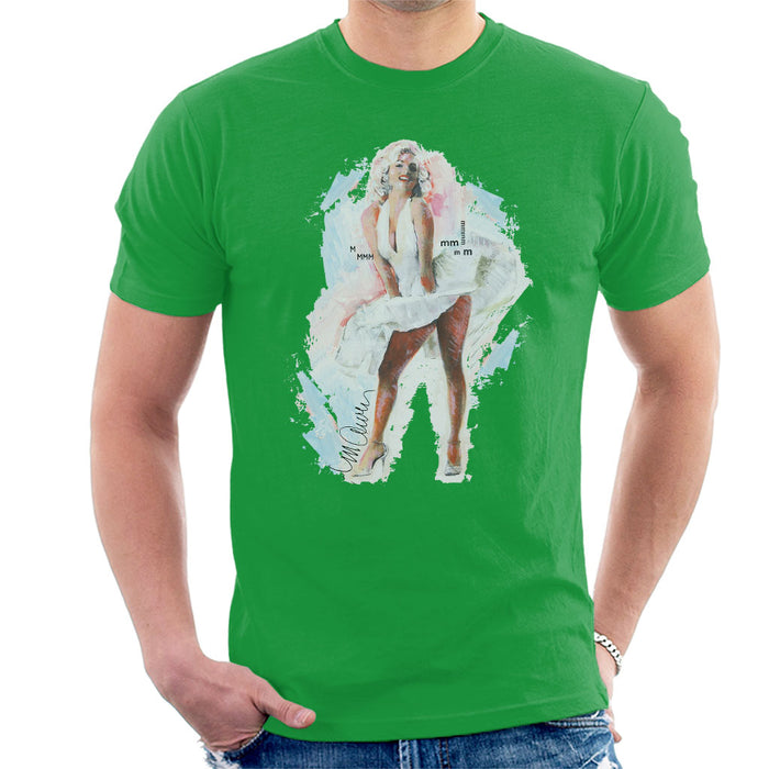 Sidney Maurer Original Portrait Of Marilyn Monroe Skirt Men's T-Shirt