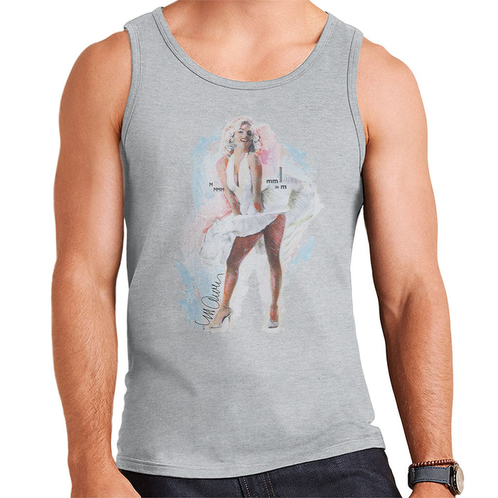 Sidney Maurer Original Portrait Of Marilyn Monroe Skirt Men's Vest
