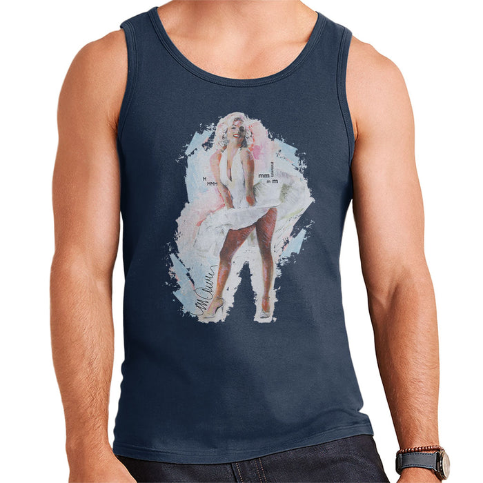 Sidney Maurer Original Portrait Of Marilyn Monroe Skirt Men's Vest