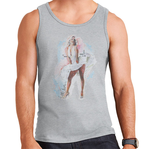 Sidney Maurer Original Portrait Of Marilyn Monroe Skirt Men's Vest