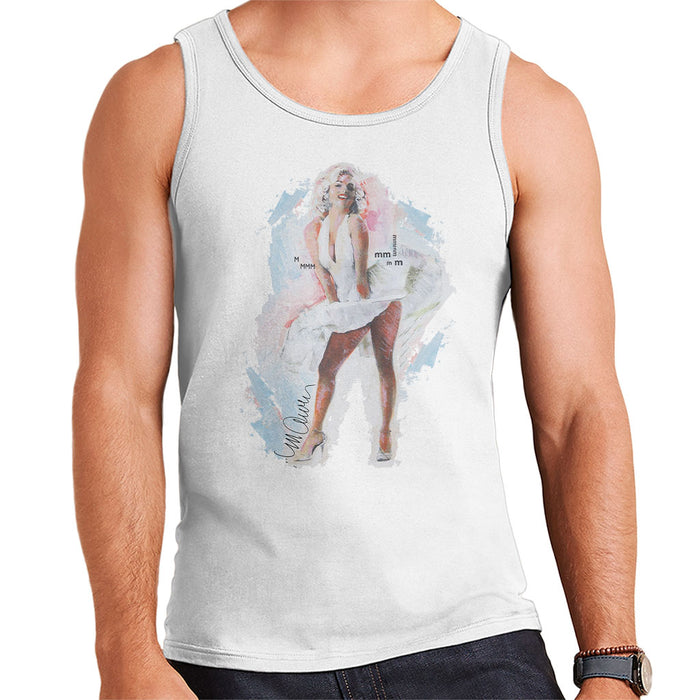 Sidney Maurer Original Portrait Of Marilyn Monroe Skirt Men's Vest
