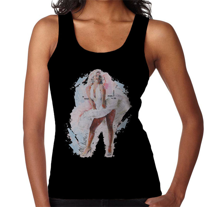 Sidney Maurer Original Portrait Of Marilyn Monroe Skirt Women's Vest