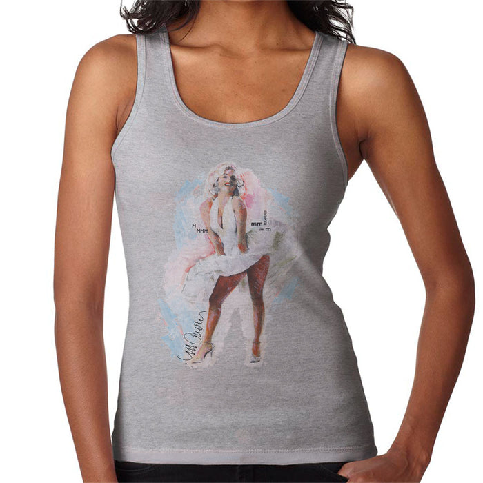 Sidney Maurer Original Portrait Of Marilyn Monroe Skirt Women's Vest