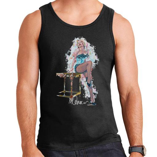 Sidney Maurer Original Portrait Of Marilyn Monroe Stockings Men's Vest
