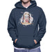 Sidney Maurer Original Portrait Of Miley Cyrus Men's Hooded Sweatshirt