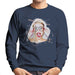 Sidney Maurer Original Portrait Of Miley Cyrus Men's Sweatshirt