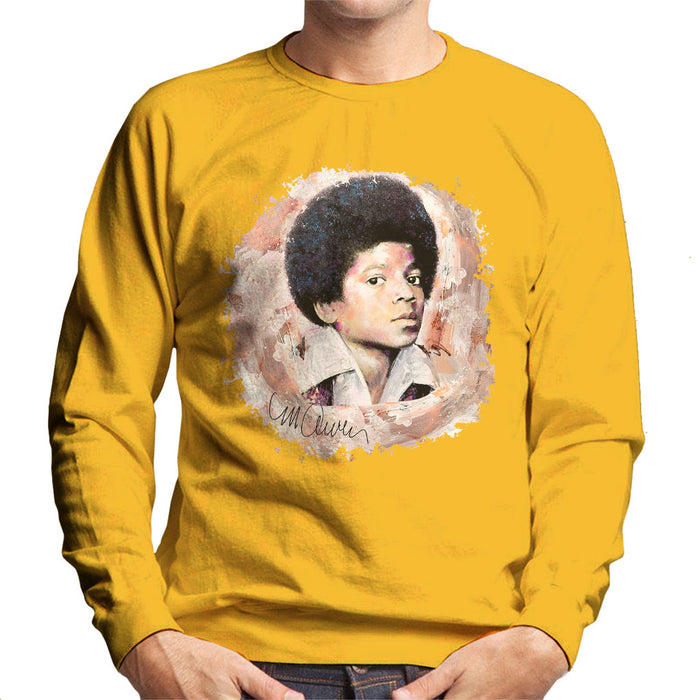 Sidney Maurer Original Portrait Of Michael Jackson Young Men's Sweatshirt