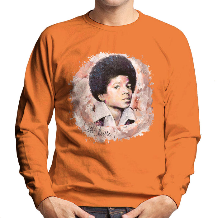 Sidney Maurer Original Portrait Of Michael Jackson Young Men's Sweatshirt