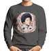 Sidney Maurer Original Portrait Of Young Michael Jackson Men's Sweatshirt