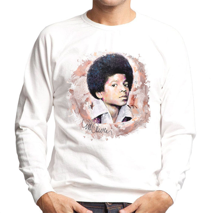 Sidney Maurer Original Portrait Of Michael Jackson Young Men's Sweatshirt