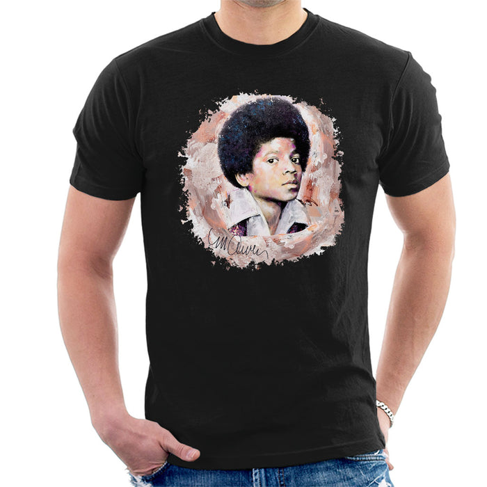 Sidney Maurer Original Portrait Of Michael Jackson Young Men's T-Shirt