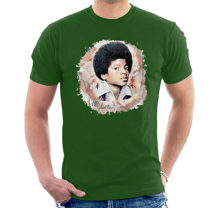 Sidney Maurer Original Portrait Of Michael Jackson Young Men's T-Shirt