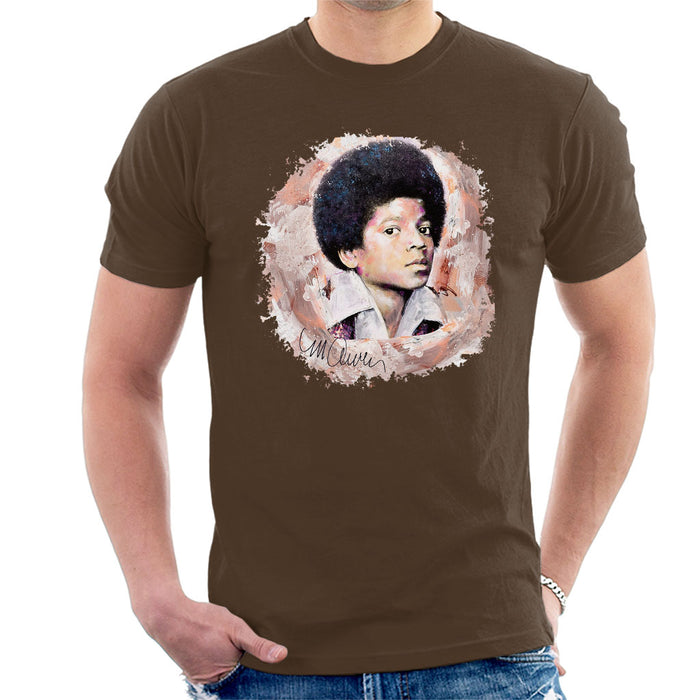 Sidney Maurer Original Portrait Of Michael Jackson Young Men's T-Shirt
