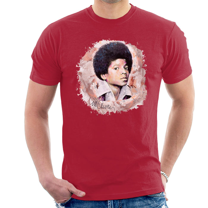 Sidney Maurer Original Portrait Of Michael Jackson Young Men's T-Shirt