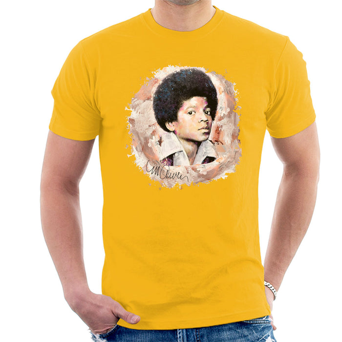 Sidney Maurer Original Portrait Of Michael Jackson Young Men's T-Shirt