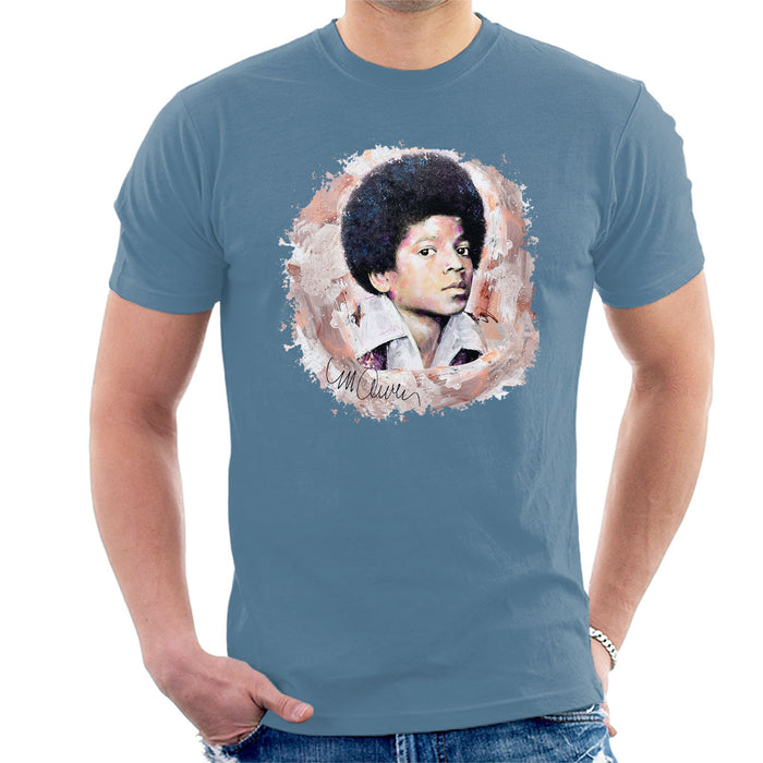 Sidney Maurer Original Portrait Of Michael Jackson Young Men's T-Shirt
