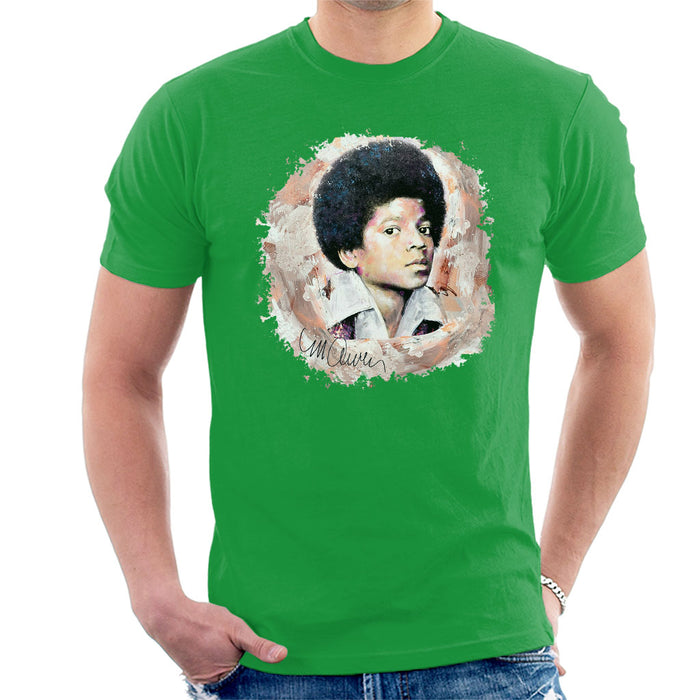 Sidney Maurer Original Portrait Of Michael Jackson Young Men's T-Shirt