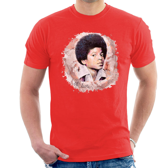 Sidney Maurer Original Portrait Of Michael Jackson Young Men's T-Shirt