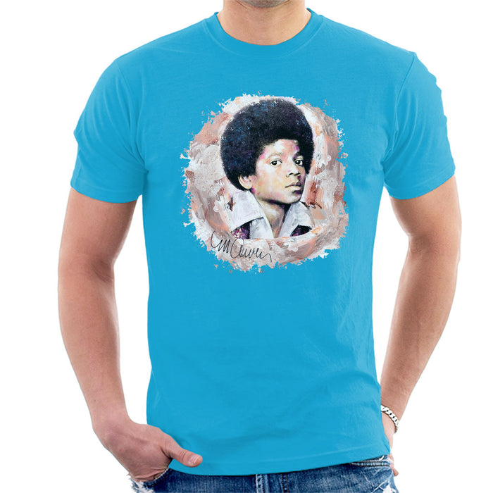 Sidney Maurer Original Portrait Of Michael Jackson Young Men's T-Shirt
