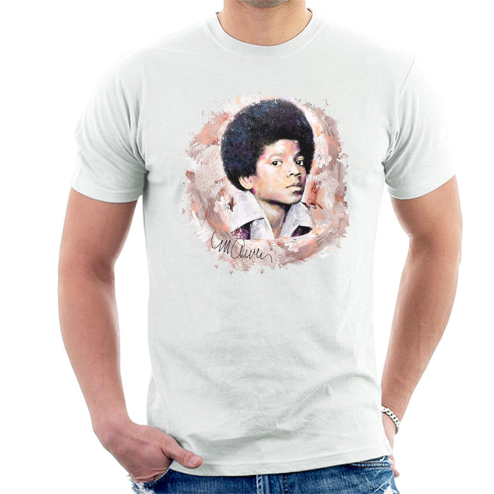 Sidney Maurer Original Portrait Of Michael Jackson Young Men's T-Shirt