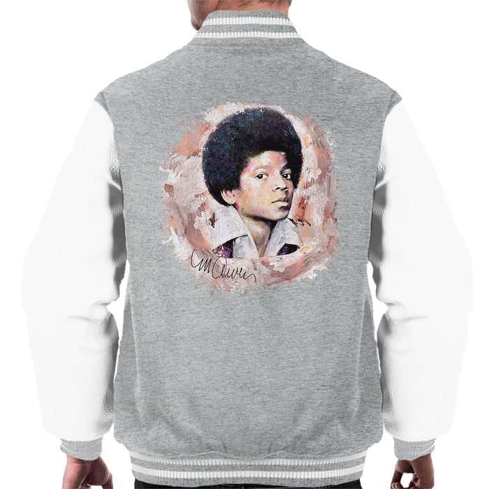 Sidney Maurer Original Portrait Of Michael Jackson Young Men's Varsity Jacket
