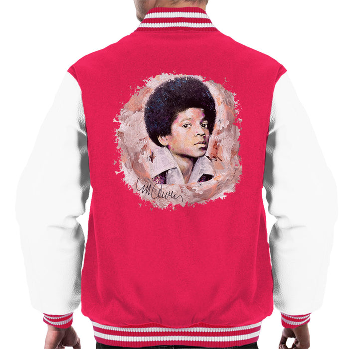 Sidney Maurer Original Portrait Of Michael Jackson Young Men's Varsity Jacket